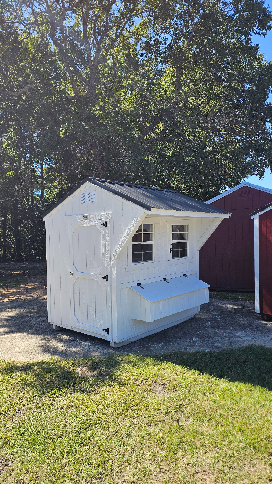 6' x 8' 6'×8' Chicken Coop with Roosting Ladder and Hatch Access for sale in Bonneau, SC